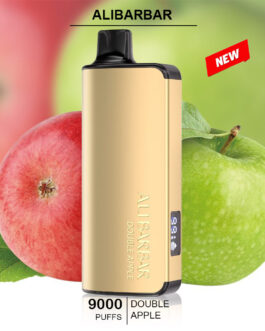 ALIBARBAR INGOT – DOUBLE APPLE – 9000 PUFFS