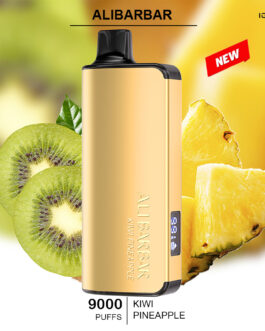 ALIBARBAR INGOT – KIWI PINEAPPLE – 9000 PUFFS