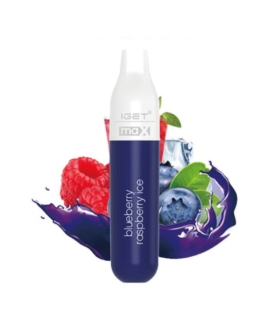 IGET MAX BLUEBERRY RASPBERRY ICE – 2300 PUFFS