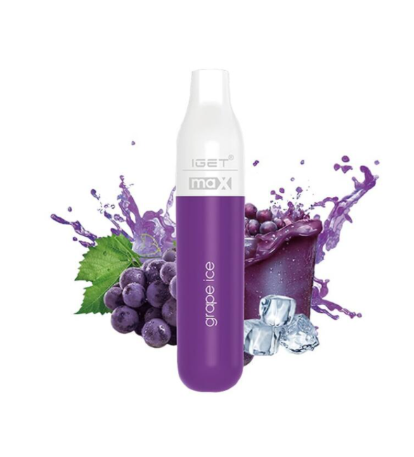 IGET MAX GRAPE ICE – 2300 PUFFS