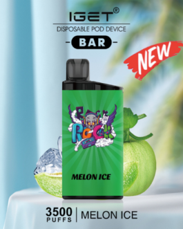 IGET BAR MELON ICE – 3500 PUFFS