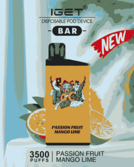 IGET BAR PASSIONFRUIT MANGO LIME – 3500 PUFFS