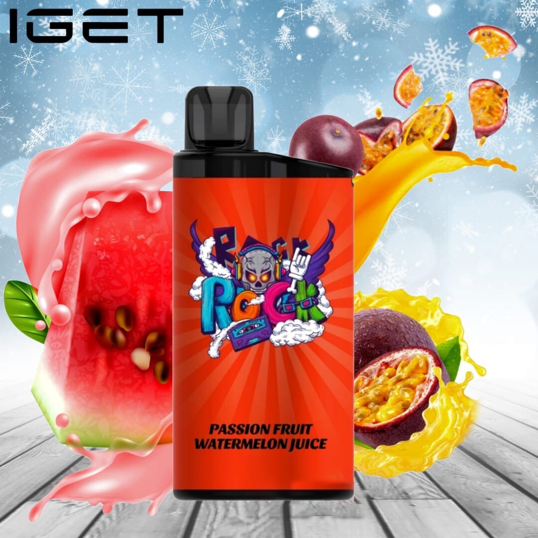 IGET BAR PASSIONFRUIT WATERMELON JUICE – 3500 PUFFS