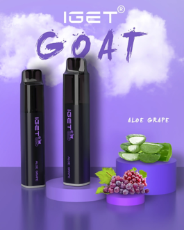 IGET GOAT ALOE GRAPE – 5000 PUFFS