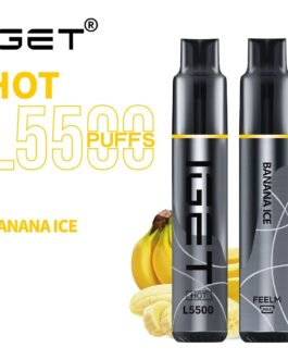 IGET HOT BANANA ICE – 5500 PUFFS