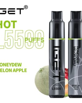 IGET HOT HONEYDEW MELON APPLE – 5500 PUFFS