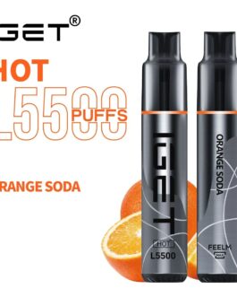 IGET HOT ORANGE SODA – 5500 PUFFS