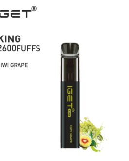 IGET KING KIWI GRAPE – 2600 PUFFS