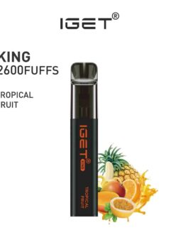 IGET KING TROPICAL FRUIT – 2600 PUFFS