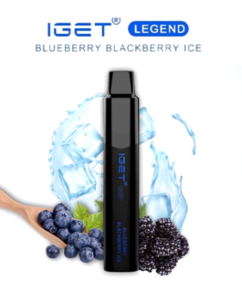 IGET LEGEND BLUEBERRY BLACKBERRY ICE – 4000 PUFFS