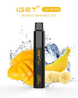 IGET LEGEND MANGO BANANA ICE – 4000 PUFFS