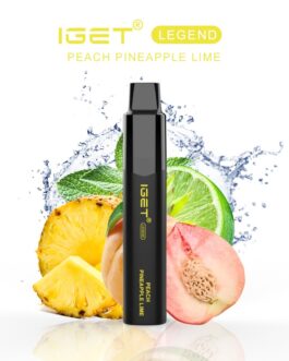 IGET LEGEND PEACH PINEAPPLE LIME – 4000 PUFFS