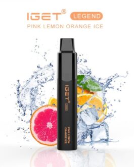 IGET LEGEND PINK LEMON ORANGE ICE – 4000 PUFFS