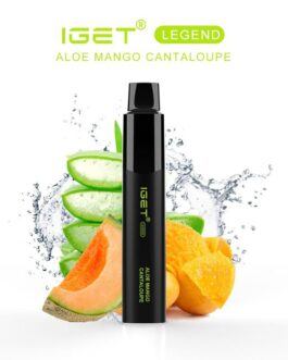 IGET LEGEND ALOE MANGO CANTALOUPE – 4000 PUFFS