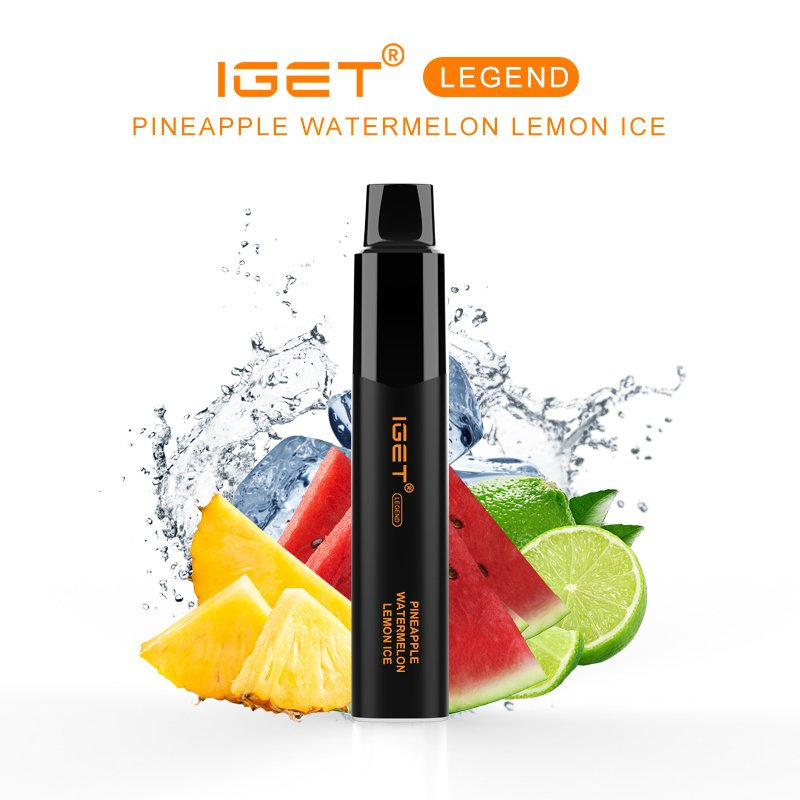 IGET LEGEND PINEAPPLE WATERMELON LEMON ICE – 4000 PUFFS