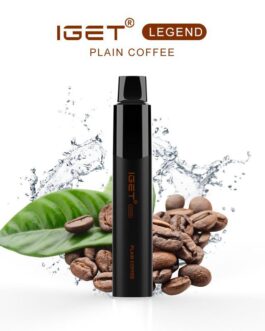 IGET LEGEND PLAIN COFFEE – 4000 PUFFS