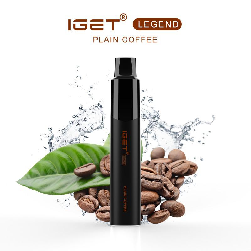 IGET LEGEND PLAIN COFFEE – 4000 PUFFS