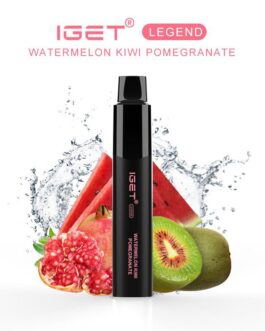 IGET LEGEND WATERMELON KIWI POMEGRANATE – 4000 PUFFS