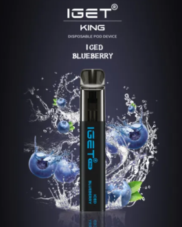 IGET KING ICED BLUEBERRY – 2600 PUFFS