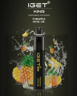 IGET KING PINEAPPLE JUICE ICE – 2600 PUFFS