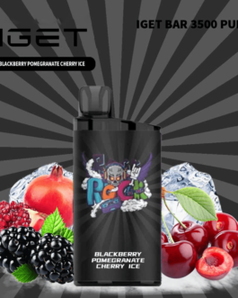 IGET BAR BLACKBERRY POMEGRANATE CHERRY ICE – 3500 PUFFS