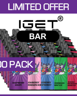 IGET BAR – 3500 PUFFS – 100 PACK