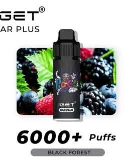 IGET BAR PLUS BLACK FOREST – 6000 PUFFS