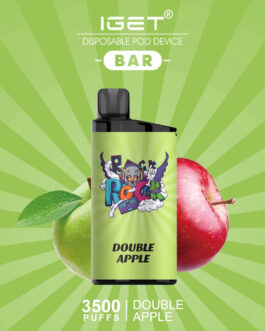 IGET BAR DOUBLE APPLE – 3500 PUFFS