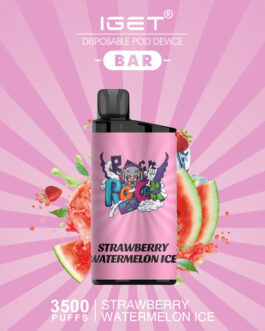 IGET BAR STRAWBERRY WATERMELON ICE – 3500 PUFFS