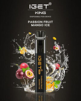 IGET KING PASSION FRUIT MANGO ICE – 2600 PUFFS