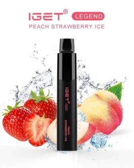 IGET LEGEND PEACH STRAWBERRY ICE – 4000 PUFFS