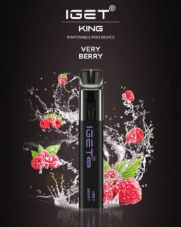 IGET KING VERY BERRY – 2600 PUFFS