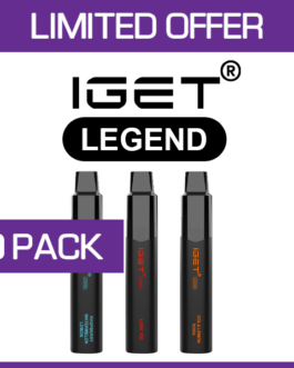 IGET LEGEND – 4000 PUFFS – 3 PACK