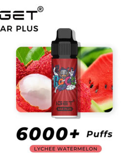 IGET BAR PLUS LYCHEE WATERMELON – 6000 PUFFS