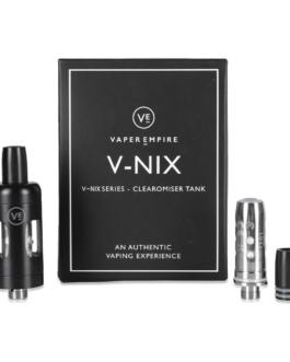 V-NIX Series Clearomiser Tank in Black