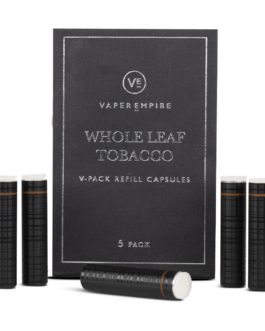 V-Pack II – Whole Leaf Tobacco Cartomiser (5-Pack)