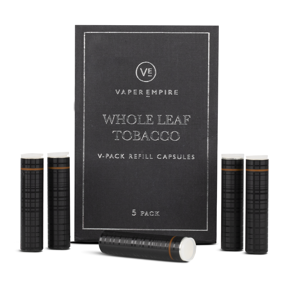 V-Pack II – Whole Leaf Tobacco Cartomiser (5-Pack)