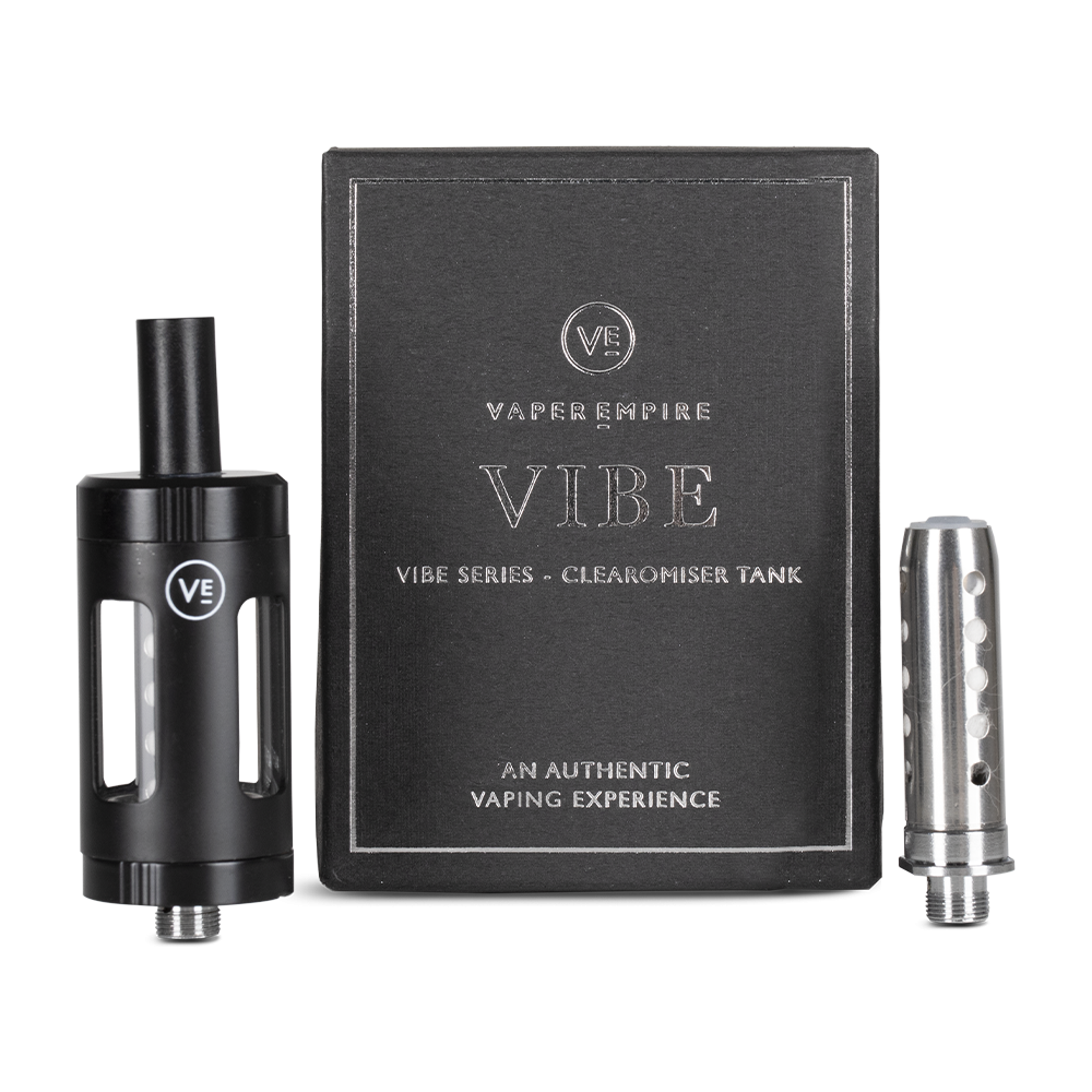 Vibe Series Clearomiser Tank in Black