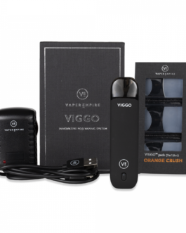 VIGGO Series Vape Pod Starter Kit in Black