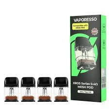 Vaporesso XROS PRO Replacement Pods 0.4 Ohm 4pcs/pack